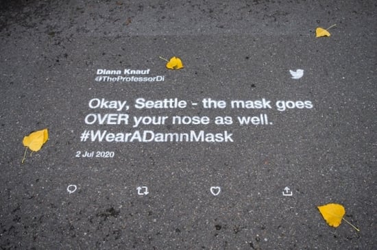 트위터 유머 옥외광고 시애틀